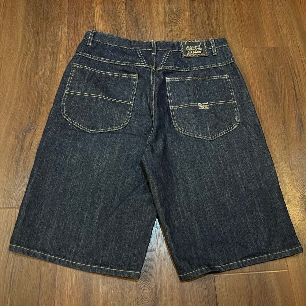 Marithe Francois Girbaud Brand X Short Original Fit Baggy Denim Jorts